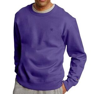 EUC Champion Purple Crewneck Sweater Size Medium